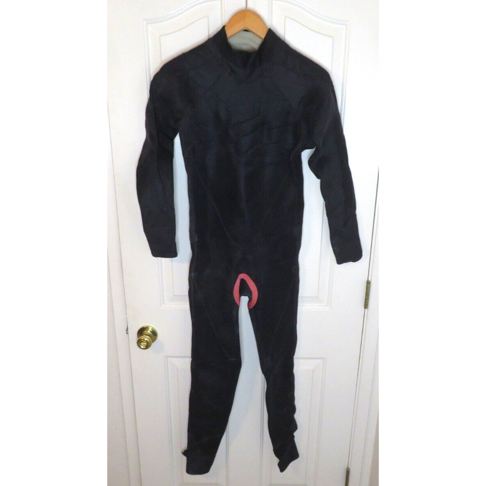 O’Neill Women's Full Wetsuit Back Zen Zip Surfing #77131 Black Red Size XL
